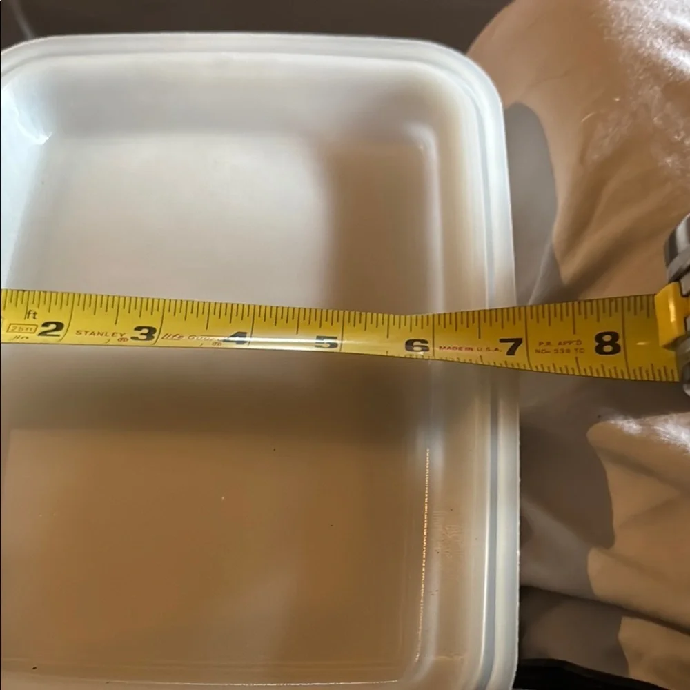Tupperware White Food Storage Container